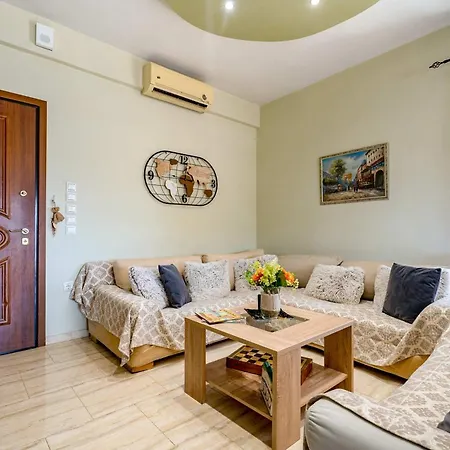 公寓 Seaview Retreat With Balcony & Style 埃雷特里亚